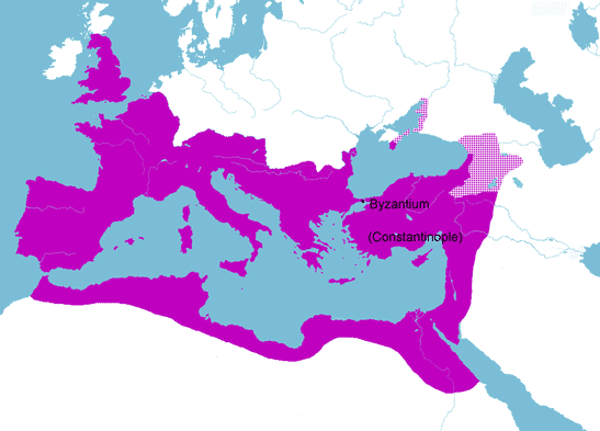 roman empire map
